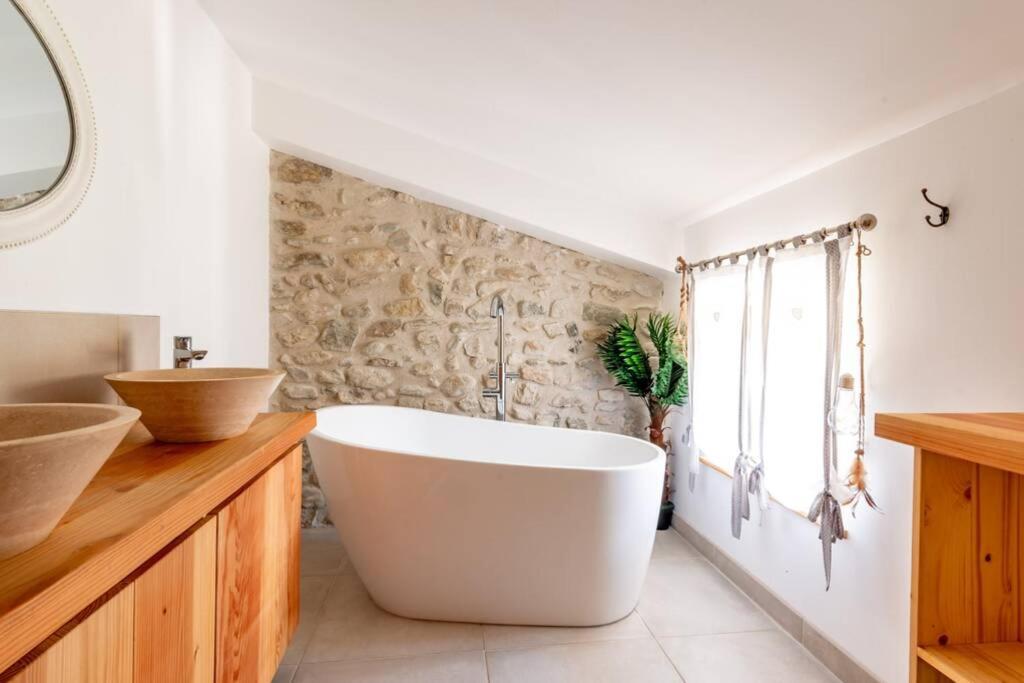 הוילה Le Pegue Chez Dabin - La Roche St Secret - 10Pers מראה חיצוני תמונה
